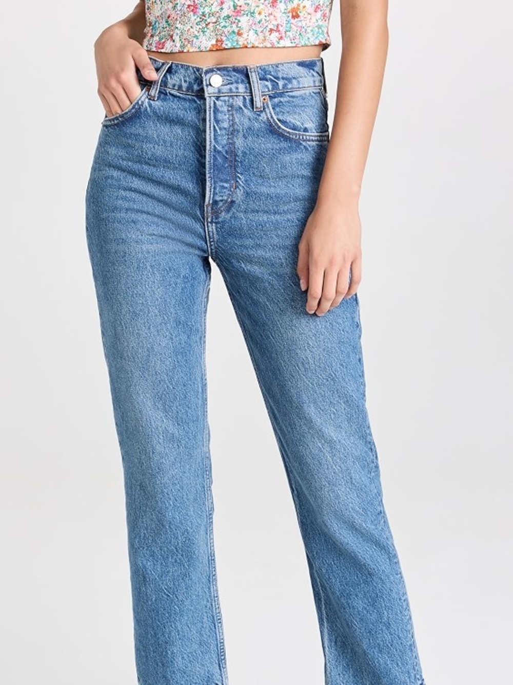 Reformation high rise jeans